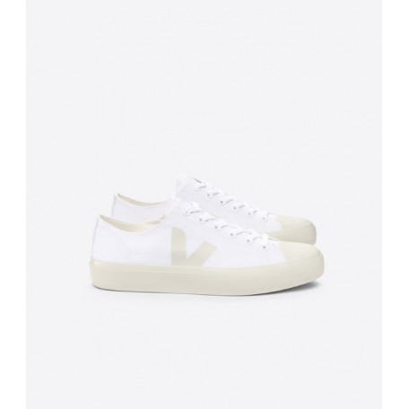 Zapatilla Veja Wata 2 Low blanca y beige