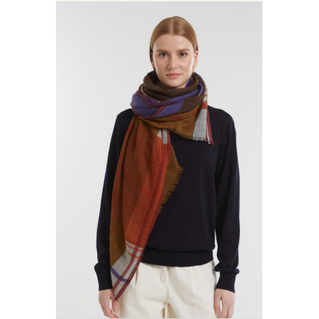 Foulard Ma Poésie Divine ocre